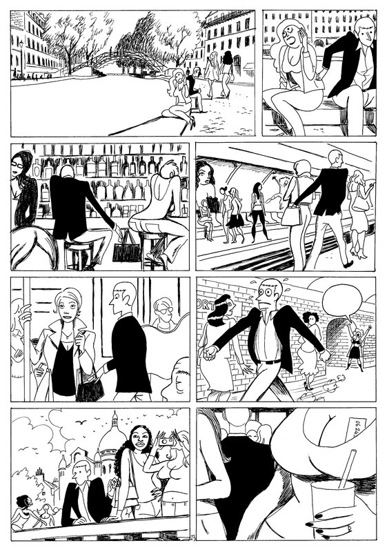 Grégory Mardon. Le dernier Homme page 23 - Comic Strip