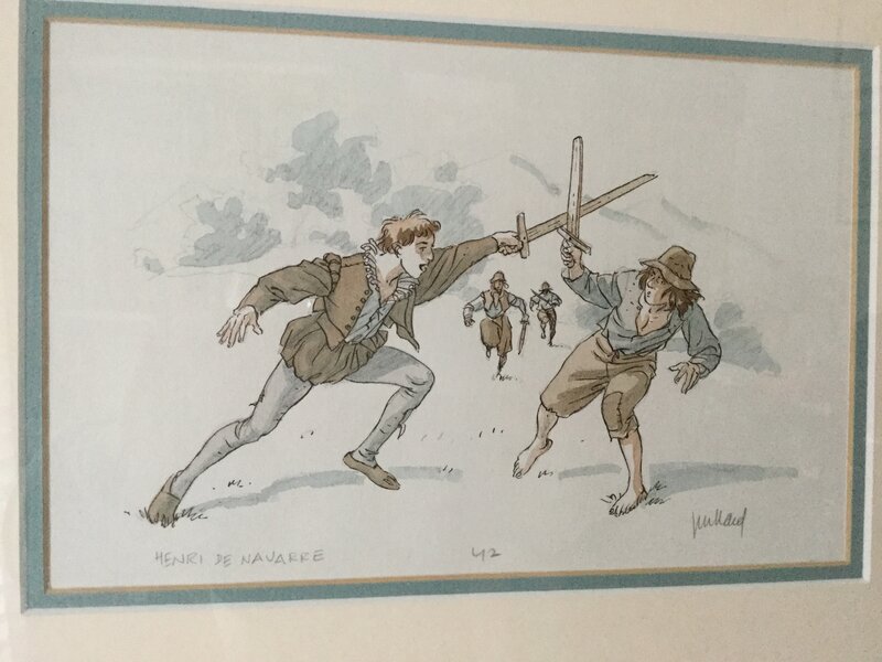 André Juillard, Duel épées en bois 