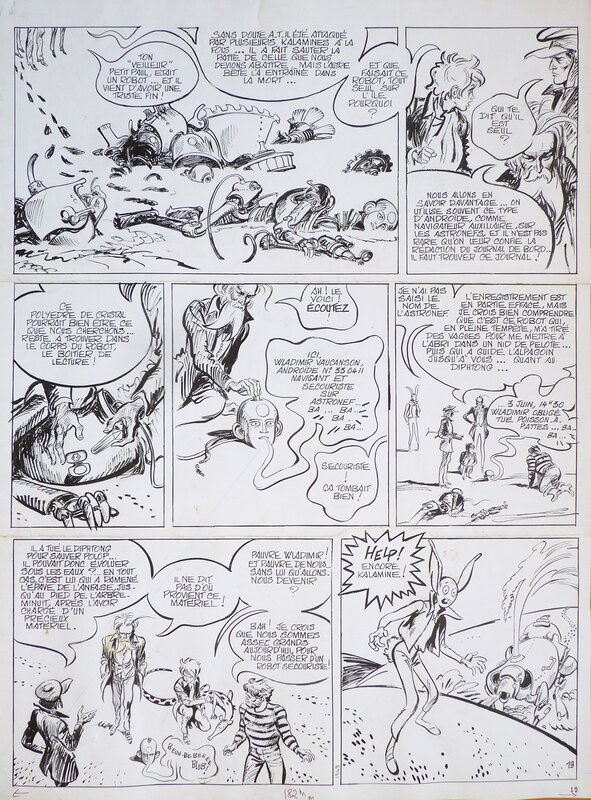 Jean-Claude Forest, Mystérieuse, Matin, Midi et Soir - Comic Strip