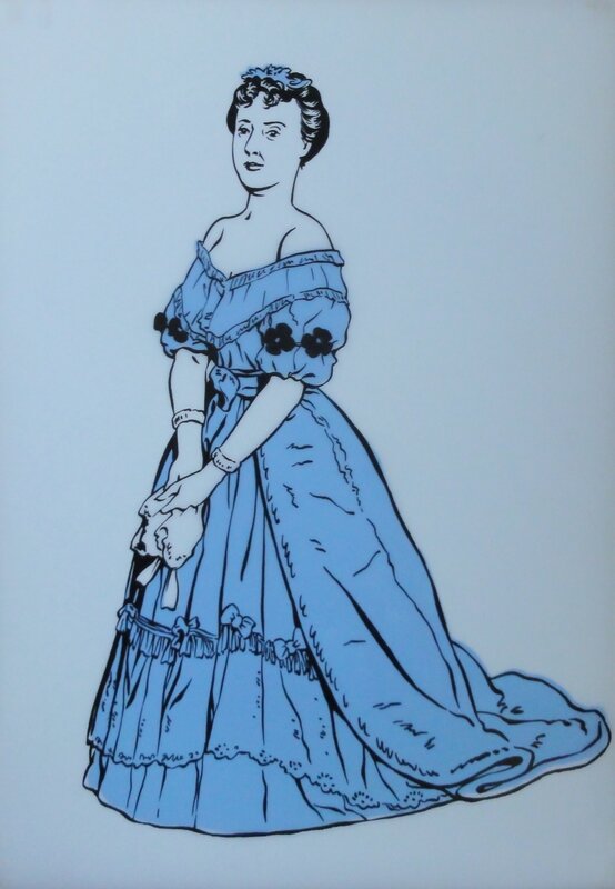 Illustration de Varenne - Marguerite Wilson Pelouze - Original Illustration