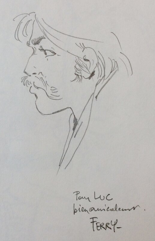 Ian Kalédine by Ferry - Sketch