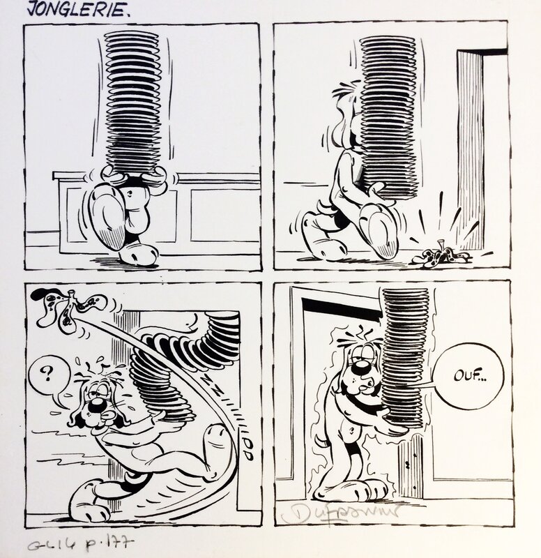 Gai-Luron by Henri Dufranne, Gotlib - Comic Strip