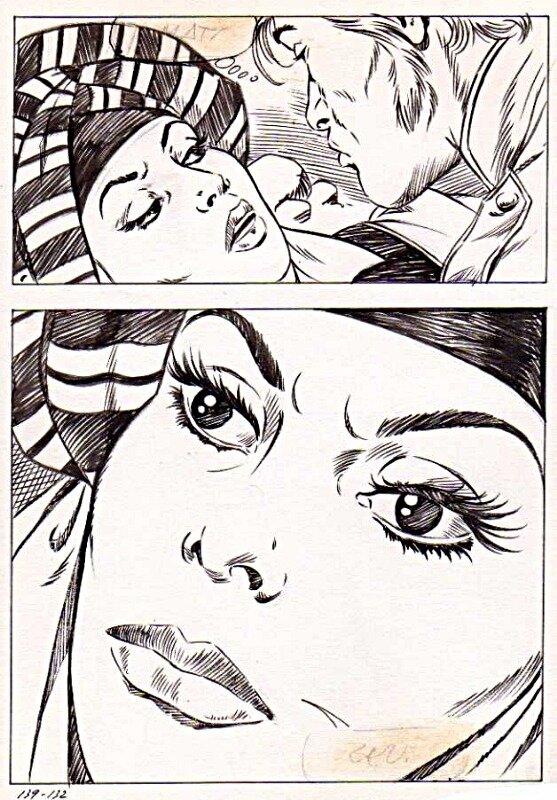 Alberto Del Mestre, L'Américain - La Schiava n°16 page 132 (série jaune n° 122) - Comic Strip