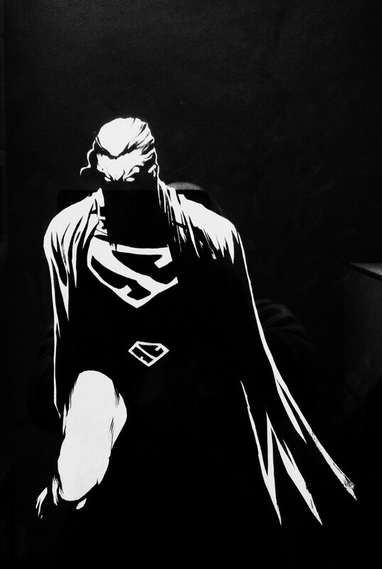 Dark Superman by Dimitri Armand - Original Illustration