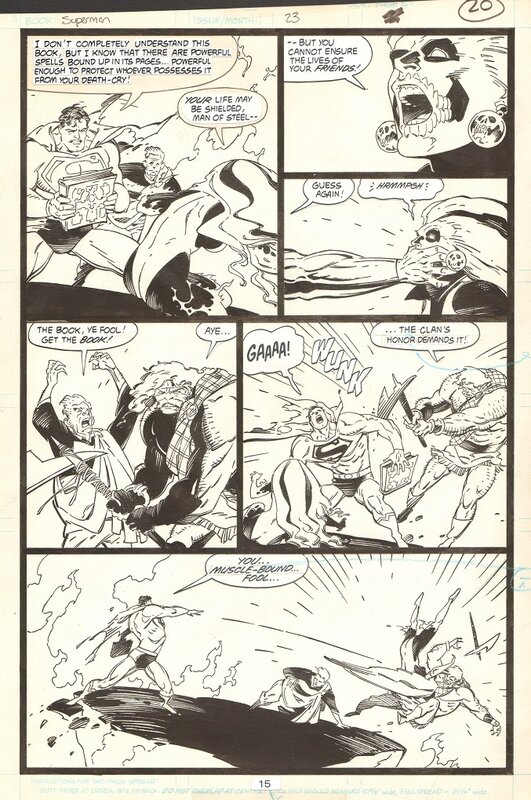 Mike Mignola, Philip Craig Russell, Mignola: Superman 23 page 15 - Comic Strip