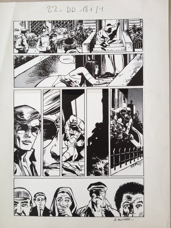 Frank Miller, Strange n° 179- Daredevil-Page 54 - Comic Strip