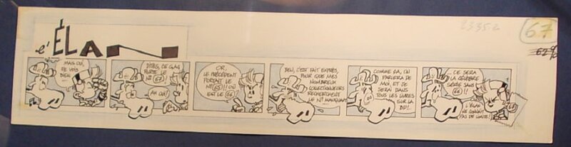 Frank Pé, L'Elan, gag n° 67, 1983. - Comic Strip