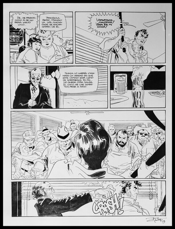 Rubén Pellejero, 1993 - Dieter Lumpen - Comic Strip