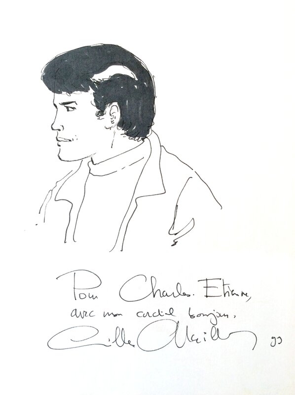 Lefranc by Gilles Chaillet, Jacques Martin - Sketch