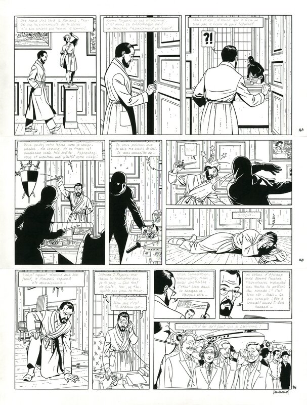 André Juillard, Yves Sente, Le Testament de William S. - Comic Strip