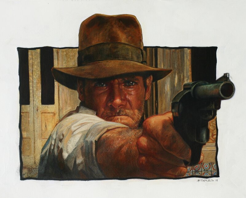 Greg Staples, Indiana Jones - Raiders of the Lost Ark - Illustration originale