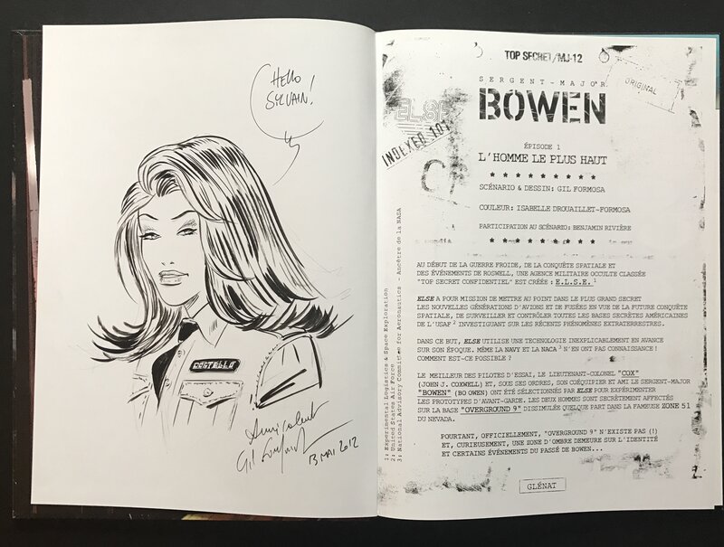 Bowen by Gil Formosa - Sketch