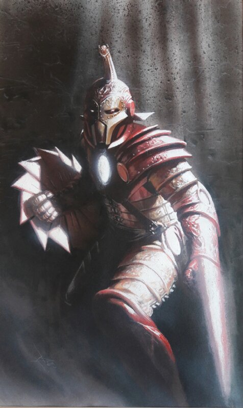 Gabriele Dell'Otto, Iron Man Gladiator - Cover - Couverture originale