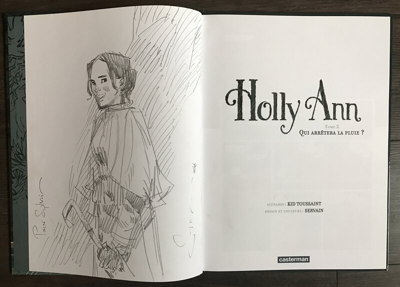 Holly Ann par Stéphane Servain - Dédicace