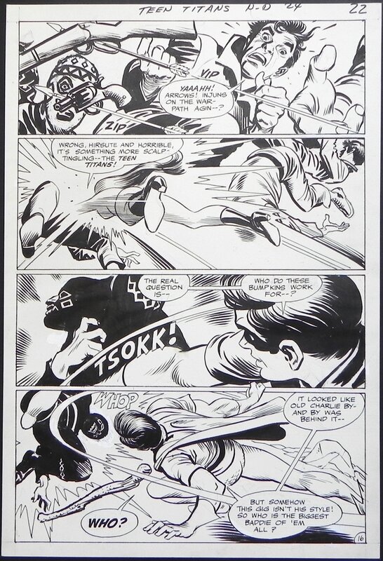 Gil Kane, Nick Cardy, Teen titans #24 page 16 - Planche originale