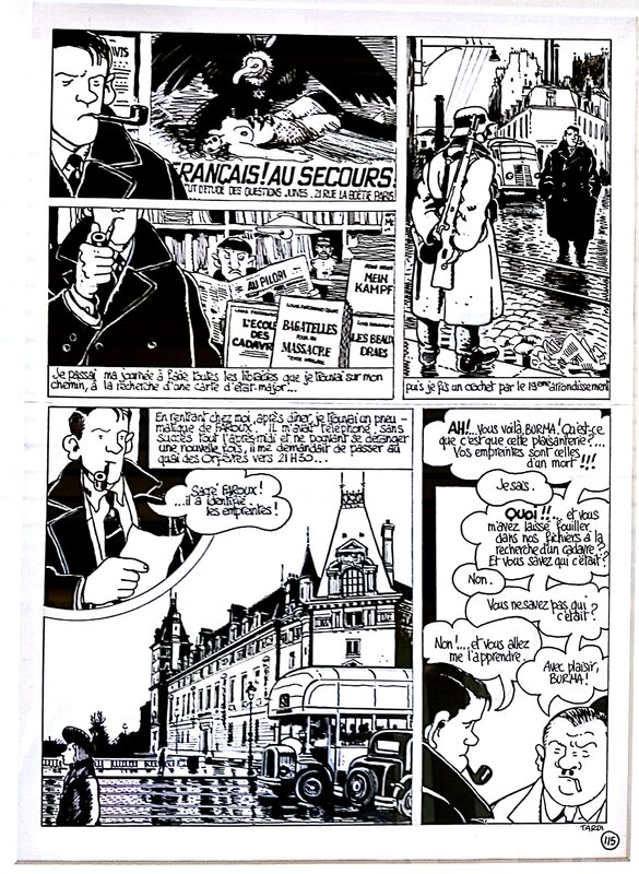 Jacques Tardi, 120, Rue de la Gare page 115 - Comic Strip