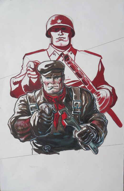 Ronan Toulhoat, Propaganda - Univers Block 109 - Illustration originale