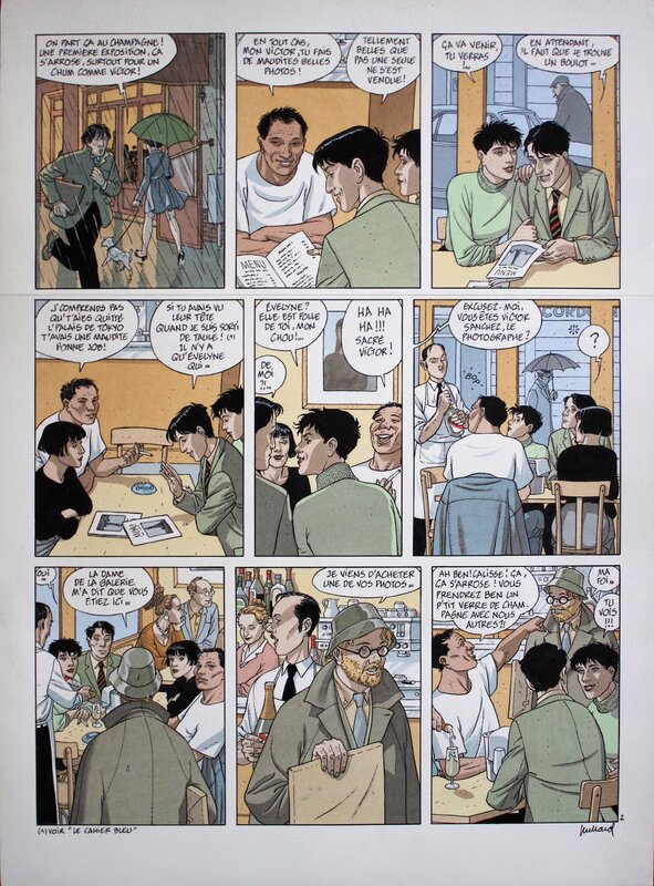André Juillard, Après la pluie - Un verre avec Louise - Comic Strip