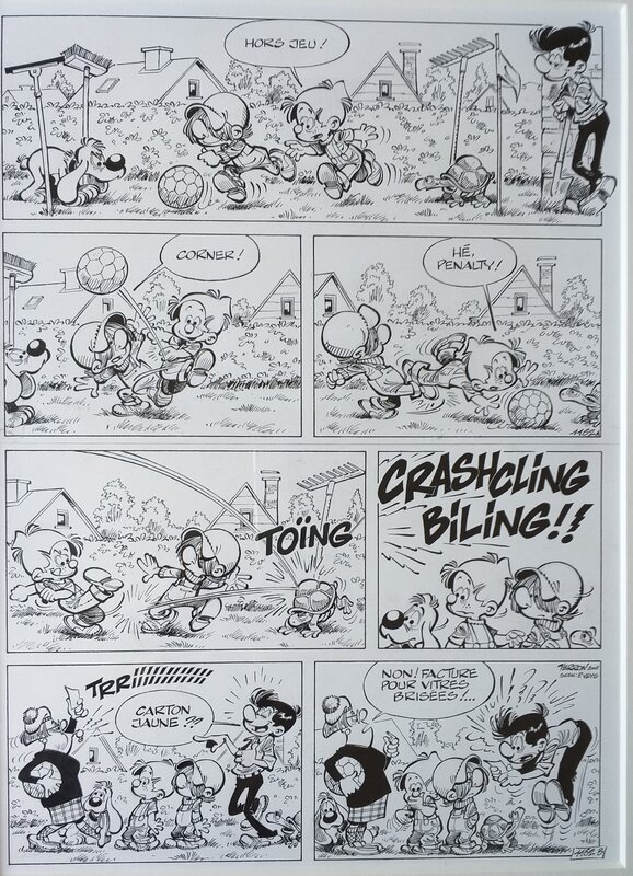 Laurent Verron, Pierre Veys, Jean Roba, Boule et Bill - gag n°1162 - T.29 - Comic Strip