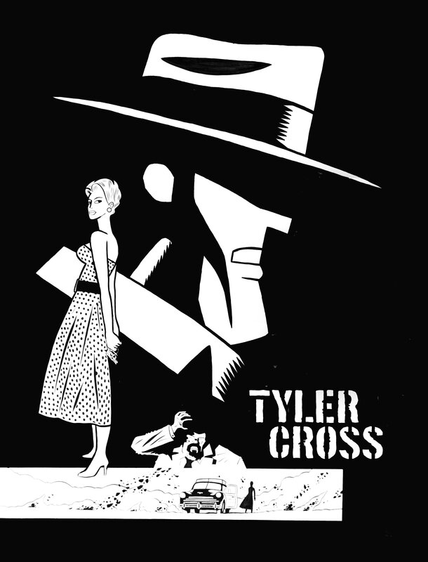 Brüno, couverture Tyler Cross - Couverture originale