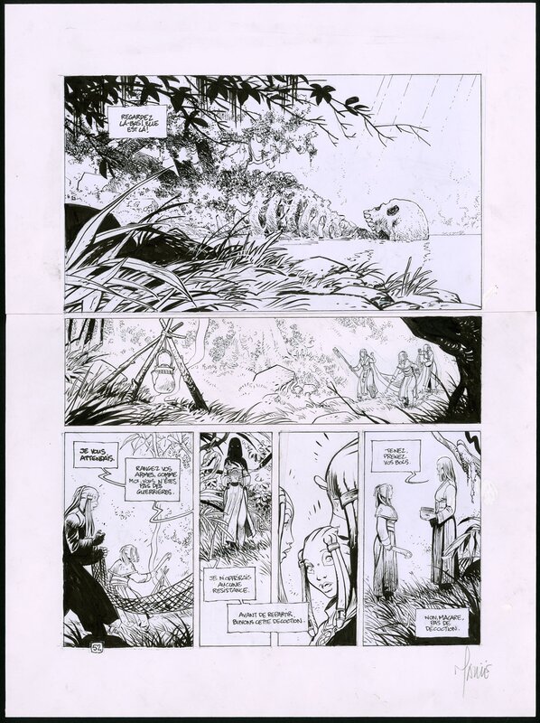 Vincent Mallié, Le Grand Mort. Tome 5. Planche 52 - Comic Strip
