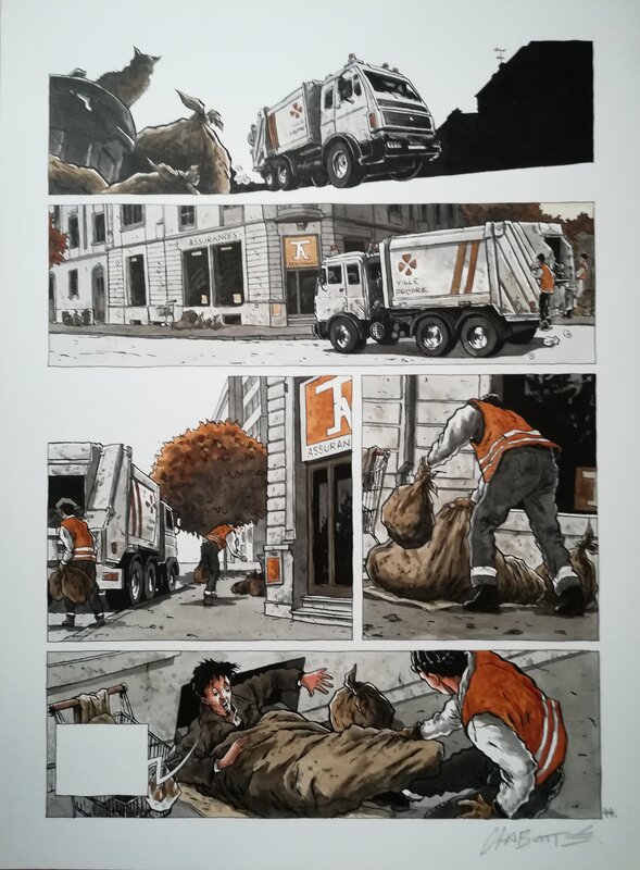 Christophe Chabouté, Purgatoire - livre 1 - Comic Strip