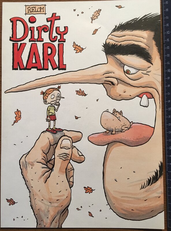 Relom, Dirty Karl, Edition Originale (Psikopat) - Couverture originale