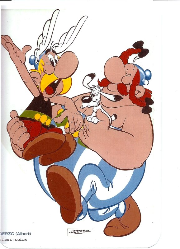 Asterix par Albert Uderzo - Couverture originale