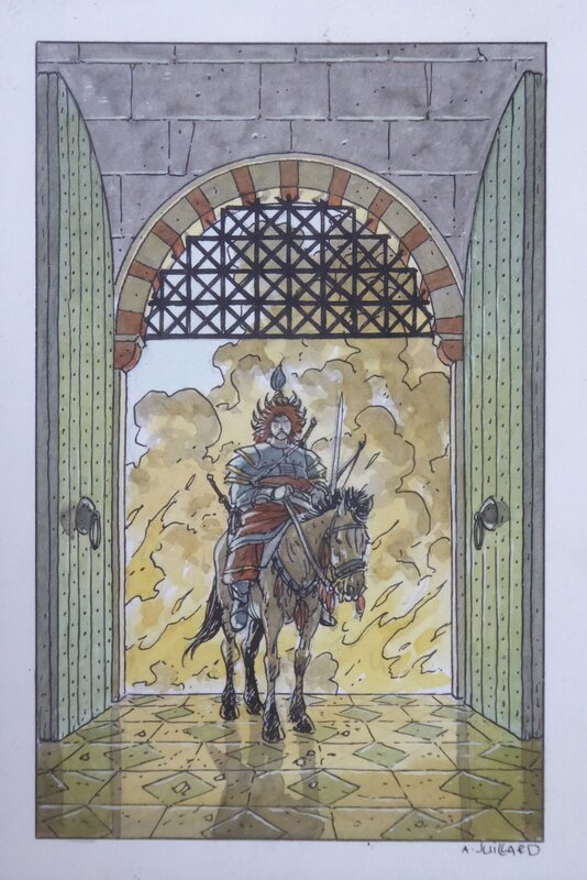 Illustration par André Juillard - Couverture originale