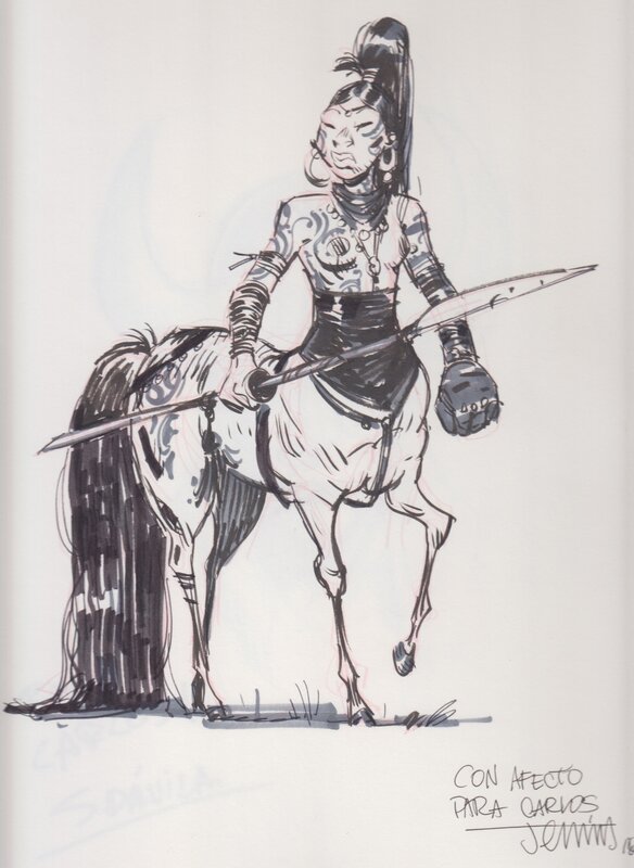 Centaure by Jesús Alonso Iglesias - Original Illustration
