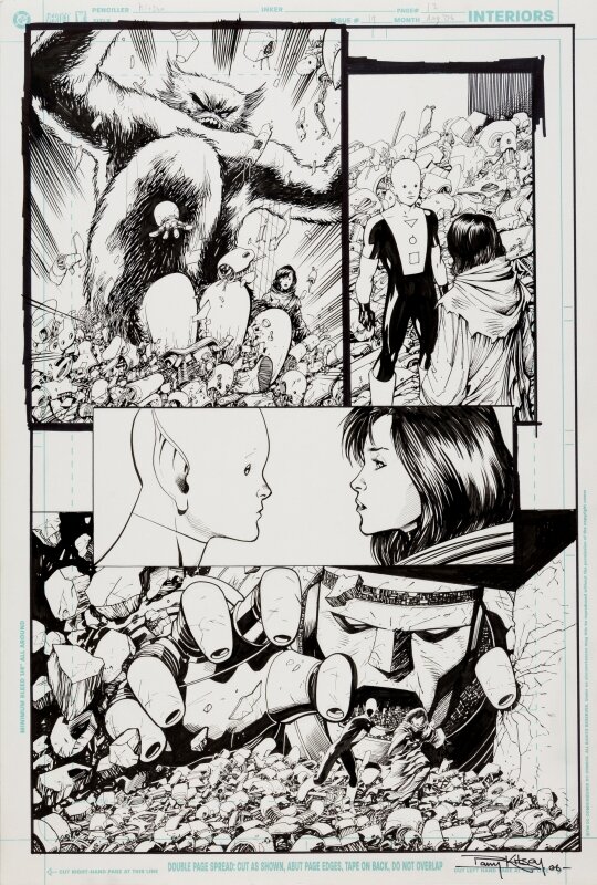 Barry Kitson, Mick Gray, Mark Waid, Supergirl and the Legion of Super-Heroes #19 page 12 - Planche originale