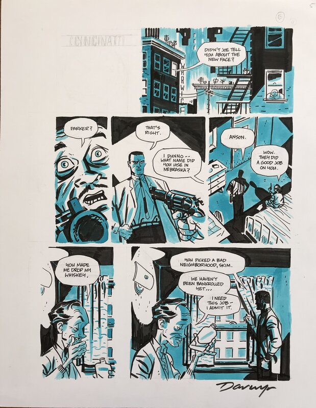 Darwyn Cooke, Parker - The Outfit - Comic Strip
