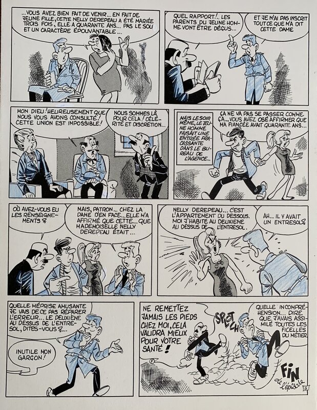 Hippolyte by Henri Dufranne - Comic Strip