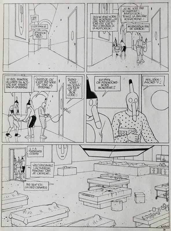Moebius, Le Monde d’ Edena / La Déesse - Comic Strip