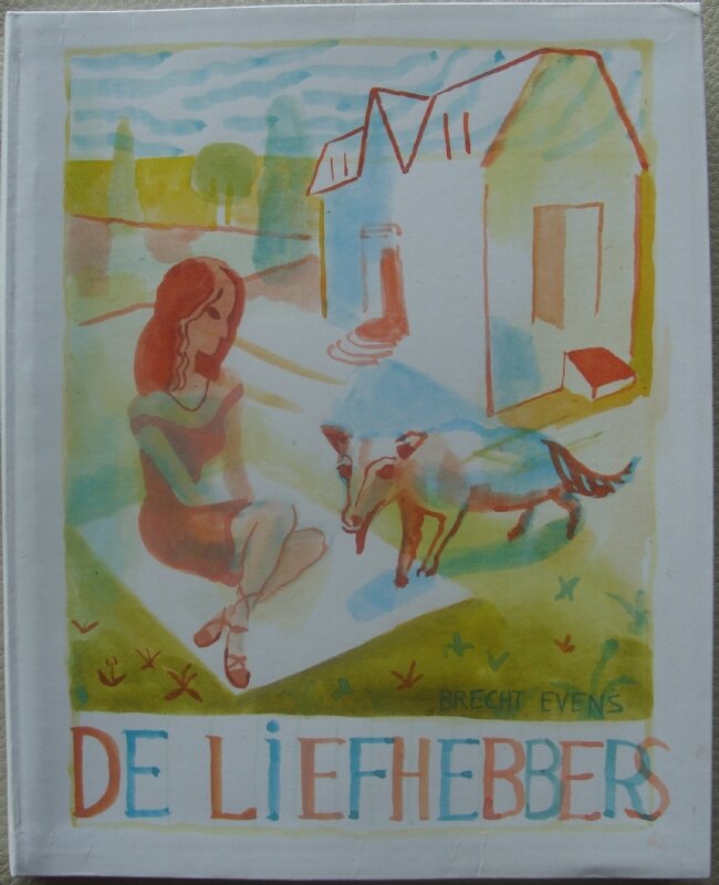 Evens Brecht - De liefhebbers - Original Illustration