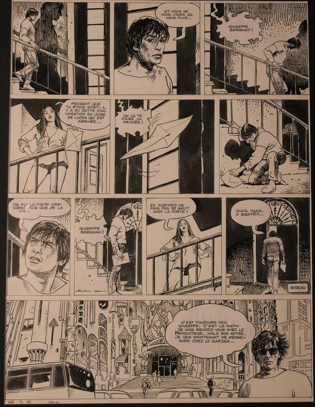 Milo Manara, HP & Giuseppe Bergman - Comic Strip