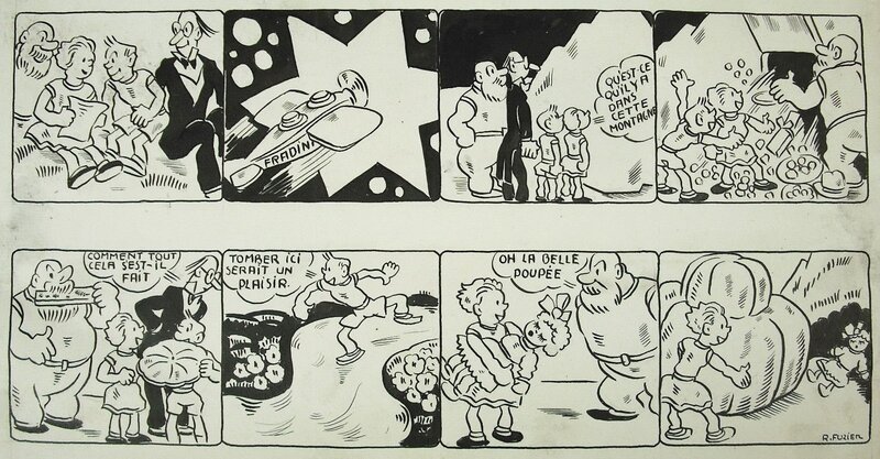 R.fuzier - Dédé et Doudou (Années 30) - Comic Strip