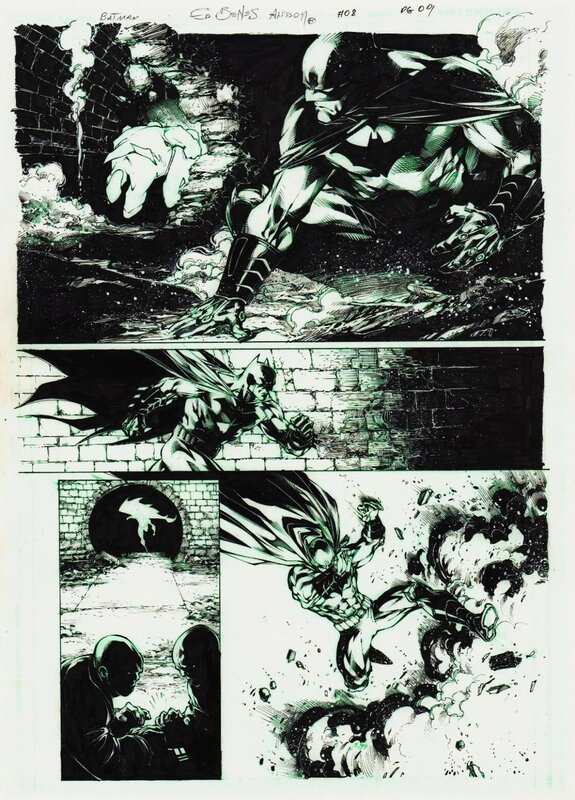 Rob Hunter, Ed Benes, Joe Harris, BATMAN The Dark Knight #8 page 9 - Comic Strip