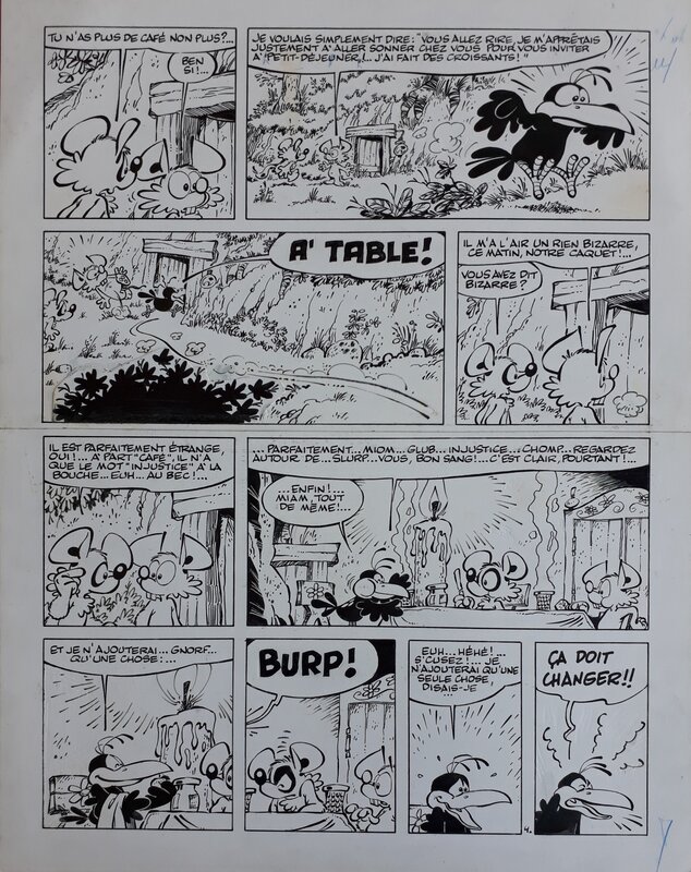 Dupa, Bob De Groot, Raymond Macherot, Chlorophylle - Super Caquet - Comic Strip