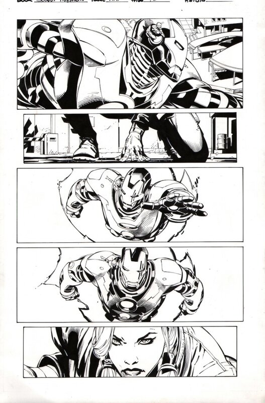 Scot Eaton, Jaime Mendoza, Scot Eaton: Secret Avengers 12 - Comic Strip