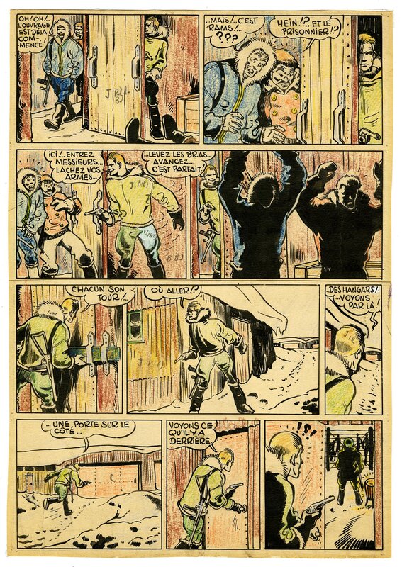 Jijé, Valhardi - Les Cargos Disparus, page 37 - Comic Strip