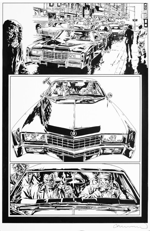Lee Bermejo, Before Watchmen ROHRSCHACH - Comic Strip
