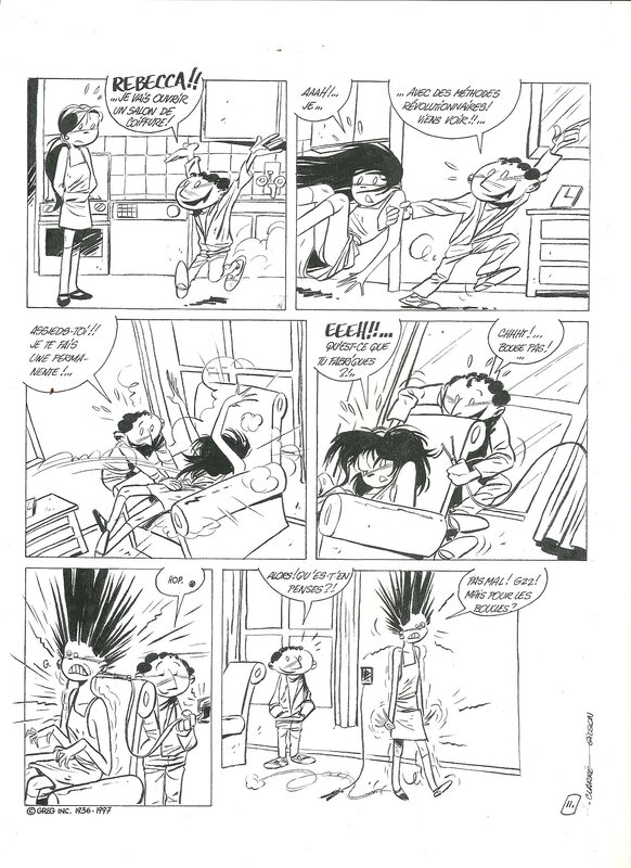 Rebecca by Clarke - Comic Strip