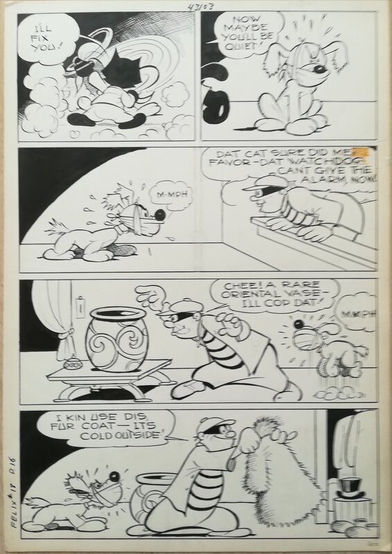 Felix The  Cat #18 par Otto Messmer - Planche originale