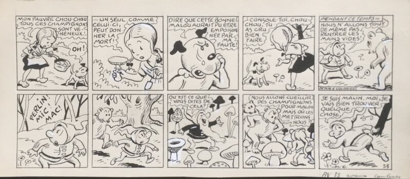 Perlin et Pinpin by Maurice Cuvillier - Comic Strip