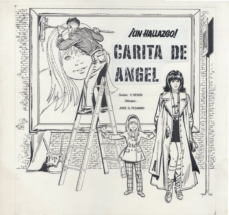 Carita de Ángel par José Garcia Pizarro - Couverture originale