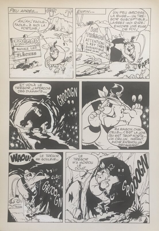 Norbert Fersen, Big Houdy et Cap'tain Foc - Comic Strip