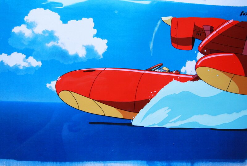 Porco rosso par Hayao Miyazaki, Studio Ghibli - Planche originale