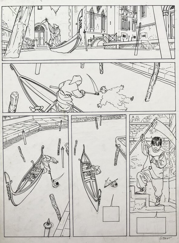 Marée basse by Jean-Pierre Gibrat, Daniel Pecqueur - Comic Strip