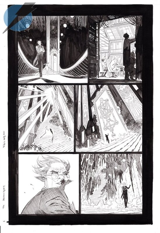 Evely Bilquis, The DREAMING , Issue: 19 , Page: 3 - Planche originale
